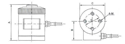 ET－3型压式称重传感器(图2)