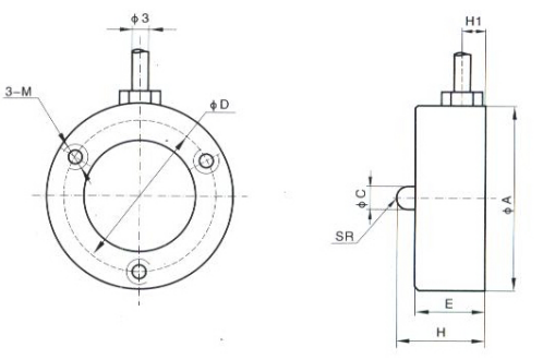 XJH－10微型荷重传感器(图2)