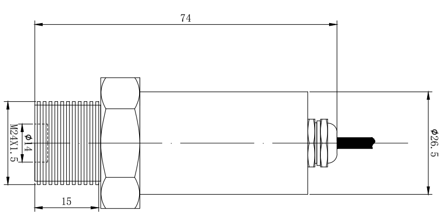 CYB13P平膜式压力变送器(图4)